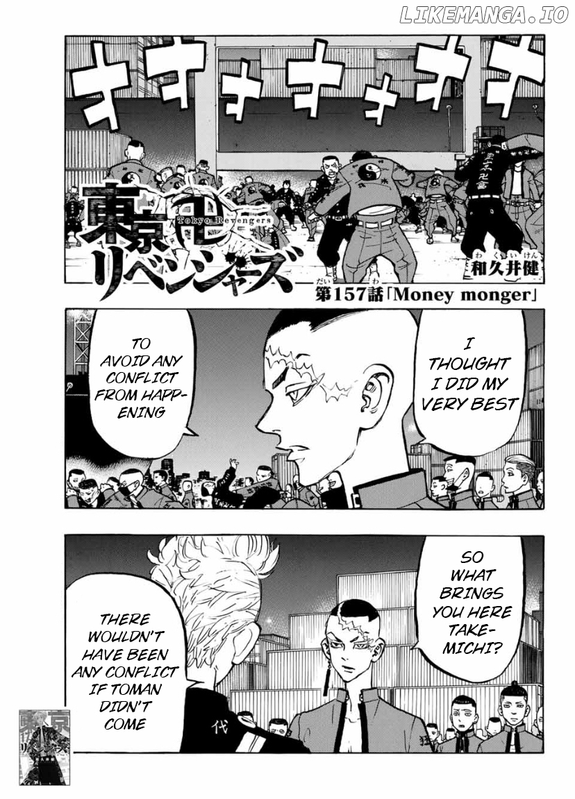 Tokyo Revengers, Chapter 157 image 01